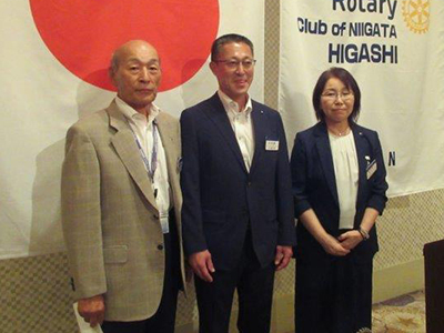 会長と
