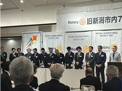 各クラブ次年度会長・幹事紹介