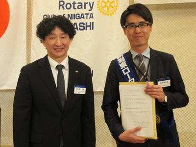 会長と