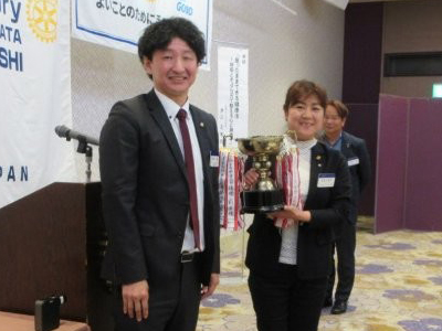 優勝　池田江里子