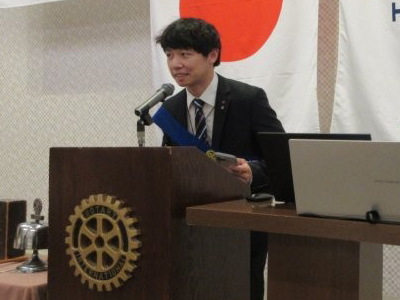 米山奨学生　曹　原さん