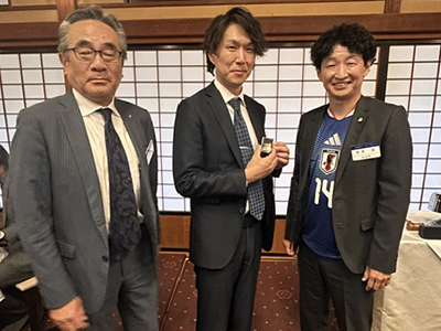 会長と