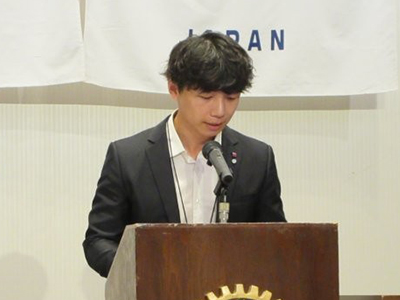 米山奨学生　曹　原さん