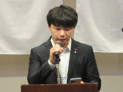 米山奨学生　曹　原さん